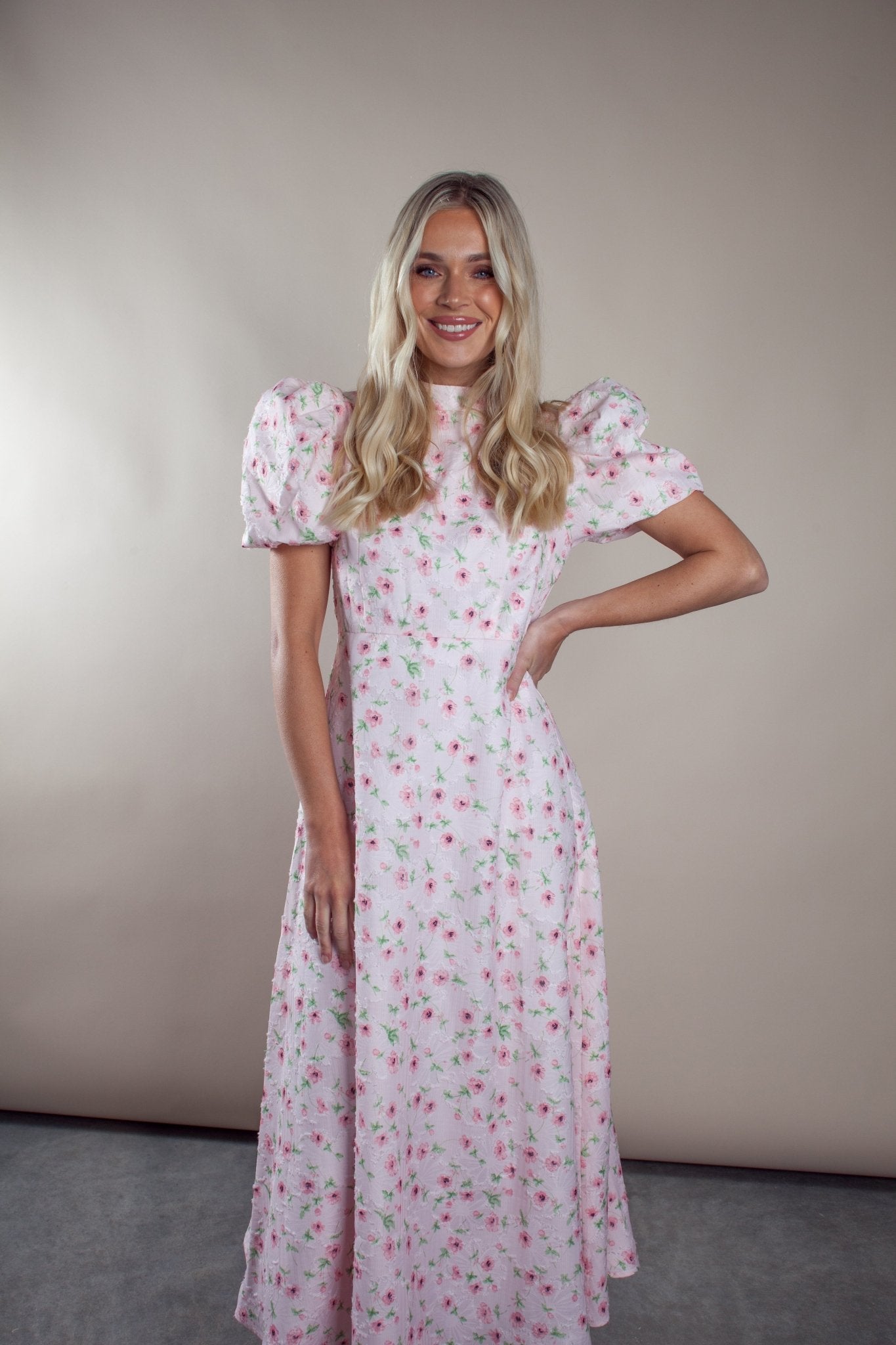Anne Louise Pink Dress - Anne Louise Boutique