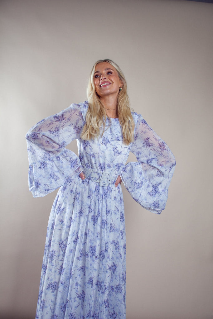 The Hibiscus Maxi Dress - Anne Louise Boutique